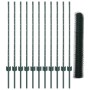 Set de Valla de Jardín Set de 2 Verde Metal 25 x 1 m Duradera de , Postes de cerca - Ref: Foro24-3336718, Precio: 81,30 €, De...