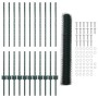Set de Valla de Jardín Set de 2 Verde Metal 25 x 1 m Duradera de , Postes de cerca - Ref: Foro24-3336718, Precio: 81,30 €, De...
