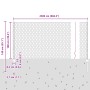 Set de Valla de Jardín Set de 2 Verde Metal 25 x 1 m Duradera de , Postes de cerca - Ref: Foro24-3336718, Precio: 81,30 €, De...
