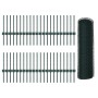 Postes de Cerca 11 pcs U-Channel Verde 40 cm Acero, Cerca Hexagonal Verde 0.4x100 m Acero de , Postes de cerca - Ref: Foro24-...
