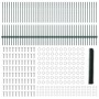 Postes para Cerca 11 pcs U-Channel Verde 100 cm Acero, Cerca Hexagonal Verde 1 x 100 m Acero de , Postes de cerca - Ref: Foro...