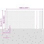 Postes para Cerca 11 pcs U-Channel Verde 100 cm Acero, Cerca Hexagonal Verde 1 x 100 m Acero de , Postes de cerca - Ref: Foro...