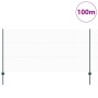 Postes de Valla 11 pcs U-Channel Verde 120 cm de Acero, Valla Hexagonal Verde 1.2x100 m de Acero de , Postes de cerca - Ref: ...