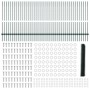 Poste de Cerca 11 pcs U-Channel Verde 120 cm Acero, Cerca Hexagonal Verde 1,2x100 m Acero de , Postes de cerca - Ref: Foro24-...