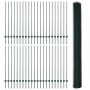 Postes de Cerca 11 pcs U-Channel Verde 140 cm de Acero, Cerca Hexagonal Verde 1,4x100 m de Acero de , Postes de cerca - Ref: ...