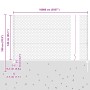 Postes de Cerca 11 pcs U-Channel Verde 140 cm Acero, Cerca Hexagonal Verde 1,4x100 m Acero de , Postes de cerca - Ref: Foro24...
