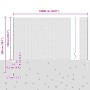 Publicaciones de cerca 11 pcs U-Channel Verde 150 cm Acero, Cerca Hexagonal Verde 1.5x100 m Acero de , Postes de cerca - Ref:...