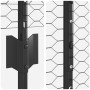 Publicaciones de Cerca 22 pcs Canal U Gris 140 cm Acero, Cerca Hexagonal Gris 1.4x25 m Acero de , Postes de cerca - Ref: Foro...