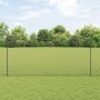 Postes de Valla 22 pcs U-Channel Gris 160 cm Acero, Valla Hexagonal Gris 1.6x50 m Acero de , Postes de cerca - Ref: Foro24-33...
