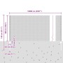 Poste de Valla 22 pcs U-Channel Gris 100 cm Acero, Valla Hexagonal Gris 1x100 m Acero de , Postes de cerca - Ref: Foro24-3336...