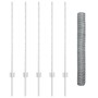 Postes de Cerca 10 pcs U-Channel 100 cm Acero Galvanizado, Cerca Hexagonal 1x10 m Acero Galvanizado de , Postes de cerca - Re...