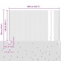 Postes de Cerca 10 pcs U-Channel 140 cm Acero Galvanizado, Cerca Hexagonal 1.4 x 10 m Acero Galvanizado de , Postes de cerca ...