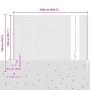 Poste de Cerca 22 pcs U-Channel 140 cm Acero Galvanizado, Cerca Hexagonal 1.4x25 m Acero Galvanizado de , Postes de cerca - R...