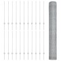 Postes de Cerca 22 pcs U-Channel 100 cm Acero Galvanizado, Cerca Hexagonal 1x50 m Acero Galvanizado de , Postes de cerca - Re...