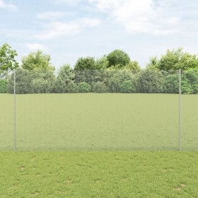 Postes de Valla 22 pcs U-Channel 150 cm Acero Galvanizado, Valla Hexagonal 1.5x50 m Acero Galvanizado de , Postes de cerca - ...