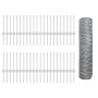 Postes para Cerca 11 pcs U-Channel 40 cm Acero Galvanizado, Cerca Hexagonal 0.4x100 m Acero Galvanizado de , Postes de cerca ...