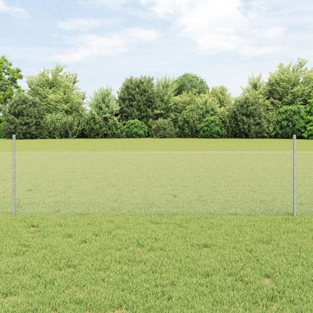 Postes de Cerca 11 pcs U-Channel 60 cm Acero Galvanizado, Cerca Hexagonal 0.5x100 m Acero Galvanizado de , Postes de cerca - ...