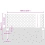 Postes para Cerca 11 pcs U-Channel 40 cm Acero Galvanizado, Cerca Hexagonal 0.4x100 m Acero Galvanizado de , Postes de cerca ...