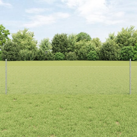 Postes para Cerca 11 pcs U-Channel 60 cm Acero Galvanizado, Cerca Hexagonal 0.5x100 m Acero Galvanizado de , Postes de cerca ...