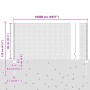 Publicaciones de valla 11 pcs U-Channel 80 cm Acero Galvanizado, Valla Hexagonal 0.8x100 m Acero Galvanizado de , Postes de c...