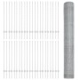 Pilares de Cerca 22 pcs U-Channel 120 cm Acero Galvanizado, Cerca Hexagonal 1,2x100 m Acero Galvanizado de , Postes de cerca ...