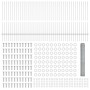 Pilares de Cerca 22 pcs U-Channel 120 cm Acero Galvanizado, Cerca Hexagonal 1,2x100 m Acero Galvanizado de , Postes de cerca ...