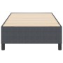 Cama Box Spring Gris Oscuro Individual de Tela de Pana de , Camas y somieres - Ref: Foro24-3337383, Precio: 95,31 €, Descuent...