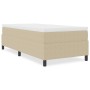 Cama Box Spring Verde Claro Gris Individual de Tela de Pana de , Camas y somieres - Ref: Foro24-3337386, Precio: 92,70 €, Des...