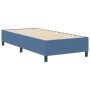 Cama Box Spring Azul 90x200 cm en Tela de Pana de , Camas y somieres - Ref: Foro24-3337390, Precio: 95,64 €, Descuento: %
