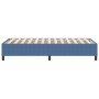 Cama Box Spring Azul 90x200 cm en Tela de Pana de , Camas y somieres - Ref: Foro24-3337390, Precio: 95,64 €, Descuento: %