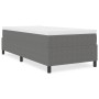 Cama con somier Gris Claro 100x200 cm Tela de pana de , Camas y somieres - Ref: Foro24-3337392, Precio: 101,56 €, Descuento: %
