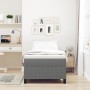 Cama con somier Gris Claro 100x200 cm Tela de pana de , Camas y somieres - Ref: Foro24-3337392, Precio: 101,56 €, Descuento: %