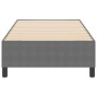 Cama con somier Gris Claro 100x200 cm Tela de pana de , Camas y somieres - Ref: Foro24-3337392, Precio: 101,56 €, Descuento: %