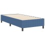 Cama Box Spring Azul 100x200 cm Tela de pana de , Camas y somieres - Ref: Foro24-3337395, Precio: 99,96 €, Descuento: %