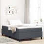 Cama Box Spring Gris Oscuro Doble Pequeño de Tela de Pana de , Camas y somieres - Ref: Foro24-3337398, Precio: 123,15 €, Desc...