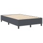 Cama Box Spring Gris Oscuro Doble Pequeño de Tela de Pana de , Camas y somieres - Ref: Foro24-3337398, Precio: 123,15 €, Desc...