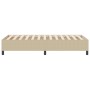 Cama con Base de Muelles Verde Claro Gris 100x200 cm Tela de Corduroy de , Camas y somieres - Ref: Foro24-3337396, Precio: 99...