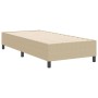 Cama con Base de Muelles Verde Claro Gris 100x200 cm Tela de Corduroy de , Camas y somieres - Ref: Foro24-3337396, Precio: 99...