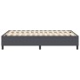 Cama Box Spring Gris Oscuro Doble Pequeño de Tela de Pana de , Camas y somieres - Ref: Foro24-3337398, Precio: 123,15 €, Desc...