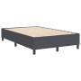 Cama Box Spring Gris Oscuro Doble Pequeño de Tela de Pana de , Camas y somieres - Ref: Foro24-3337398, Precio: 123,15 €, Desc...