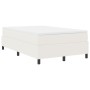 Cama con Base de Muelles Crema Doble Pequeña Tela de Pana de , Camas y somieres - Ref: Foro24-3337399, Precio: 121,21 €, Desc...