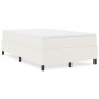 Cama con Base de Muelles Crema Doble Pequeña Tela de Pana de , Camas y somieres - Ref: Foro24-3337399, Precio: 121,21 €, Desc...