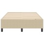 Cama Box Spring Verde Claro Gris Doble Pequeña de Tela de Corduroy de , Camas y somieres - Ref: Foro24-3337401, Precio: 121,2...