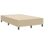 Cama Box Spring Verde Claro Gris Doble Pequeña de Tela de Corduroy de , Camas y somieres - Ref: Foro24-3337401, Precio: 121,2...
