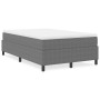 Cama Box Spring Gris Claro 120x200 cm Tela de Pana de , Camas y somieres - Ref: Foro24-3337402, Precio: 115,63 €, Descuento: %