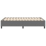 Cama Box Spring Gris Claro 120x200 cm Tela de Pana de , Camas y somieres - Ref: Foro24-3337402, Precio: 115,63 €, Descuento: %