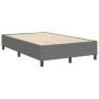 Cama Box Spring Gris Claro 120x200 cm Tela de Pana de , Camas y somieres - Ref: Foro24-3337402, Precio: 115,63 €, Descuento: %