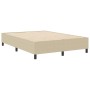 Cama Box Spring Verde Claro Gris 140x200 cm Tela de Pana de , Camas y somieres - Ref: Foro24-3337411, Precio: 124,88 €, Descu...