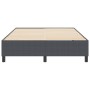 Cama Box Spring Gris Oscuro 140x200 cm Tela de Acuerdo de , Camas y somieres - Ref: Foro24-3337413, Precio: 119,58 €, Descuen...