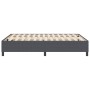 Cama Box Spring Gris Oscuro 140x200 cm Tela de Acuerdo de , Camas y somieres - Ref: Foro24-3337413, Precio: 119,58 €, Descuen...
